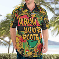 African Map Graffiti Hawaiian Shirt Know You Roots - Wonder Print Shop