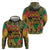 African Map Graffiti Hoodie Know You Roots - Wonder Print Shop