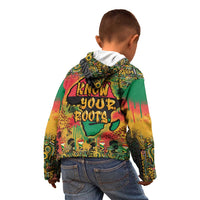African Map Graffiti Kid Hoodie Know You Roots - Wonder Print Shop