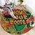 African Map Graffiti Round Carpet Know You Roots