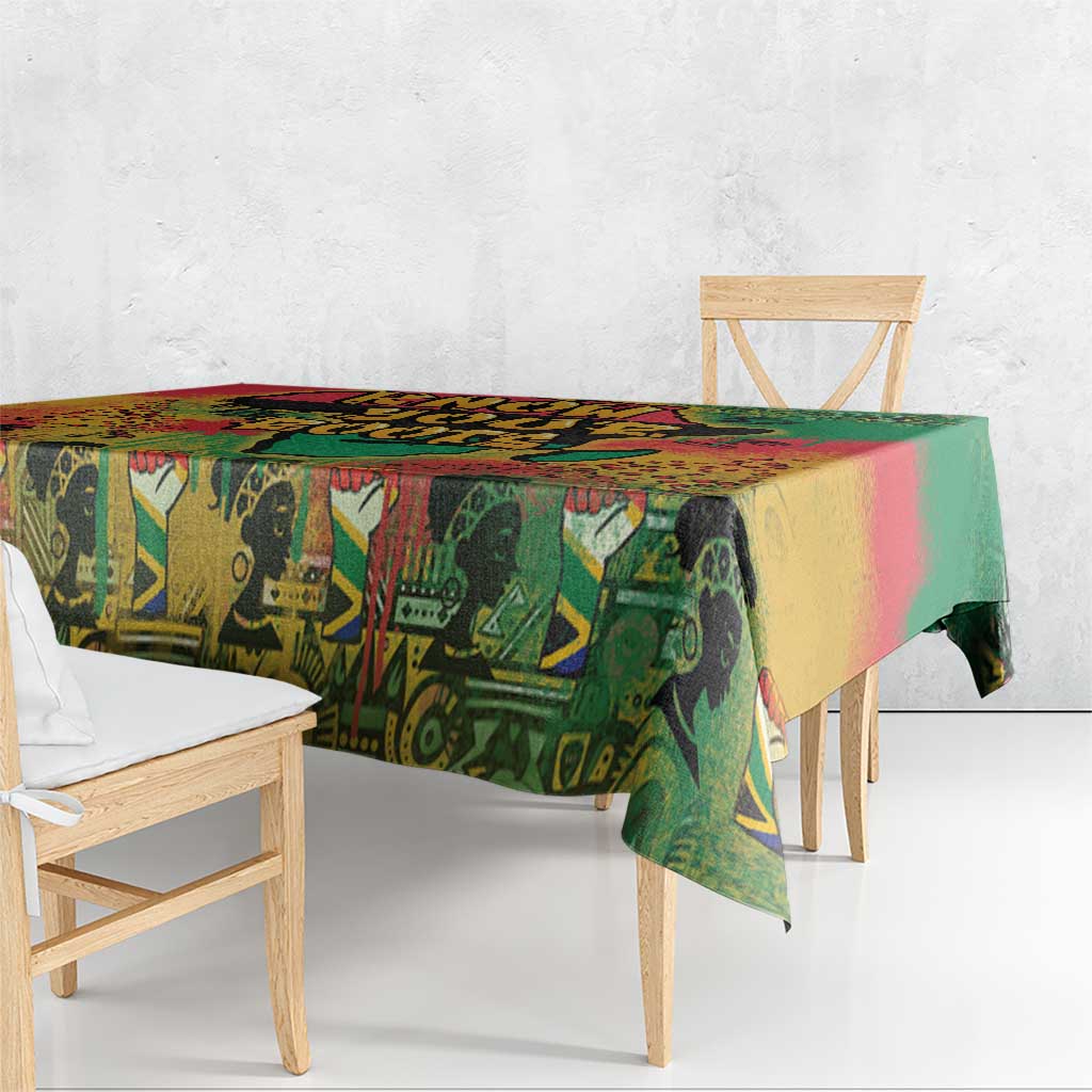 African Map Graffiti Tablecloth Know You Roots - Wonder Print Shop