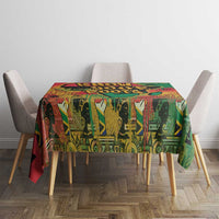 African Map Graffiti Tablecloth Know You Roots - Wonder Print Shop