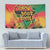 African Map Graffiti Tapestry Know You Roots - Wonder Print Shop