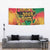 African Map Graffiti Tapestry Know You Roots - Wonder Print Shop