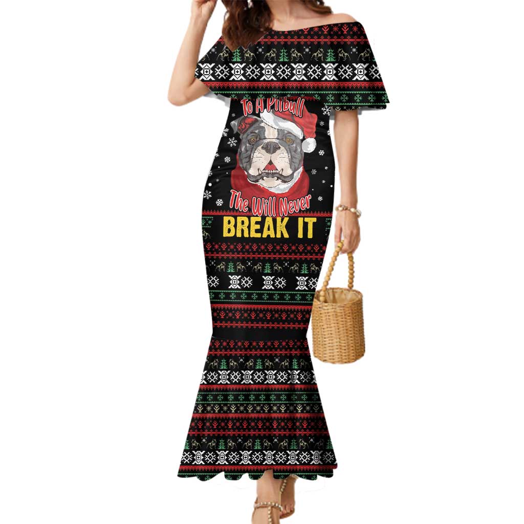 Give Your Heart Pitbull Dog Family Matching Mermaid Dress and Hawaiian Shirt The Will Never Break It - Wonder Print Shop