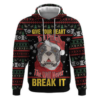 Give Your Heart Pitbull Dog Hoodie The Will Never Break It - Wonder Print Shop