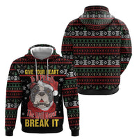 Give Your Heart Pitbull Dog Hoodie The Will Never Break It - Wonder Print Shop