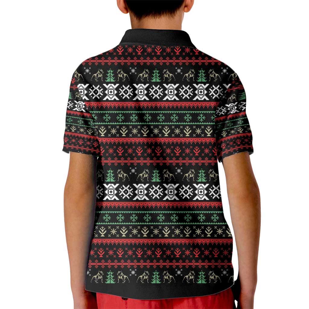 Give Your Heart Pitbull Dog Kid Polo Shirt The Will Never Break It - Wonder Print Shop