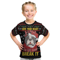 Give Your Heart Pitbull Dog Kid T Shirt The Will Never Break It - Wonder Print Shop
