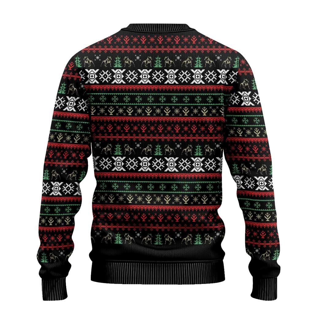 Give Your Heart Pitbull Dog Ugly Christmas Sweater The Will Never Break It - Wonder Print Shop
