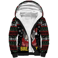 Give Your Heart Pitbull Dog Sherpa Hoodie The Will Never Break It - Wonder Print Shop