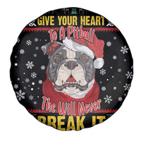 Give Your Heart Pitbull Dog Spare Tire Cover The Will Never Break It - Wonder Print Shop