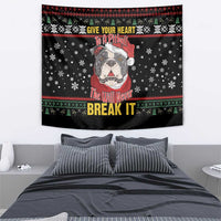 Give Your Heart Pitbull Dog Tapestry The Will Never Break It - Wonder Print Shop