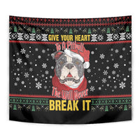 Give Your Heart Pitbull Dog Tapestry The Will Never Break It - Wonder Print Shop