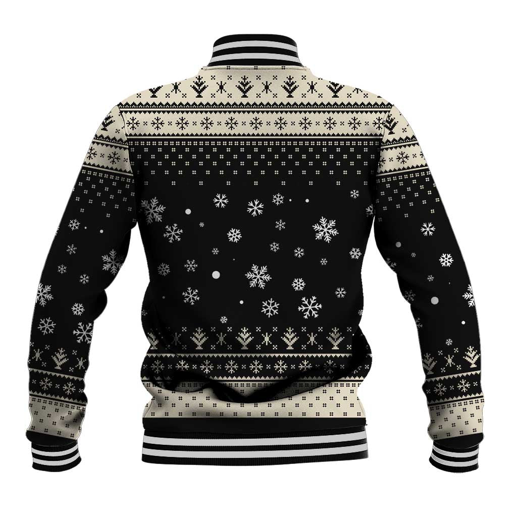 Cavalier King Charles Spaniel Xmas Ball Baseball Jacket Christmas Dog Lovers - Wonder Print Shop