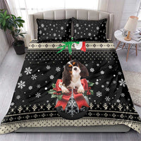 Cavalier King Charles Spaniel Xmas Ball Bedding Set Christmas Dog Lovers - Wonder Print Shop