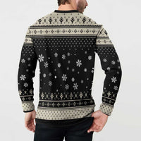 Cavalier King Charles Spaniel Xmas Ball Button Sweatshirt Christmas Dog Lovers - Wonder Print Shop