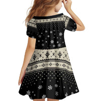 Cavalier King Charles Spaniel Xmas Ball Family Matching Long Sleeve Bodycon Dress and Hawaiian Shirt Christmas Dog Lovers - Wonder Print Shop