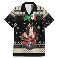 Cavalier King Charles Spaniel Xmas Ball Family Matching Mermaid Dress and Hawaiian Shirt Christmas Dog Lovers - Wonder Print Shop