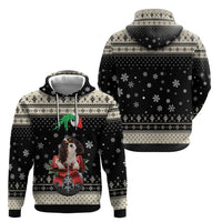 Cavalier King Charles Spaniel Xmas Ball Hoodie Christmas Dog Lovers - Wonder Print Shop