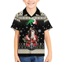 Cavalier King Charles Spaniel Xmas Ball Kid Hawaiian Shirt Christmas Dog Lovers - Wonder Print Shop