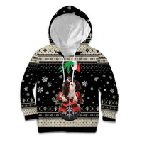 Cavalier King Charles Spaniel Xmas Ball Kid Hoodie Christmas Dog Lovers - Wonder Print Shop