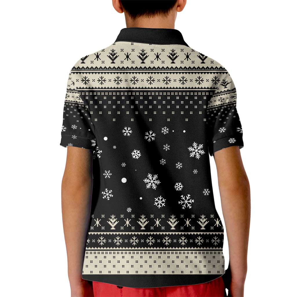 Cavalier King Charles Spaniel Xmas Ball Kid Polo Shirt Christmas Dog Lovers - Wonder Print Shop