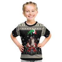 Cavalier King Charles Spaniel Xmas Ball Kid T Shirt Christmas Dog Lovers - Wonder Print Shop