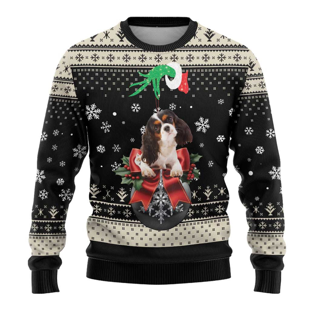 Cavalier King Charles Spaniel Xmas Ball Ugly Christmas Sweater Christmas Dog Lovers - Wonder Print Shop