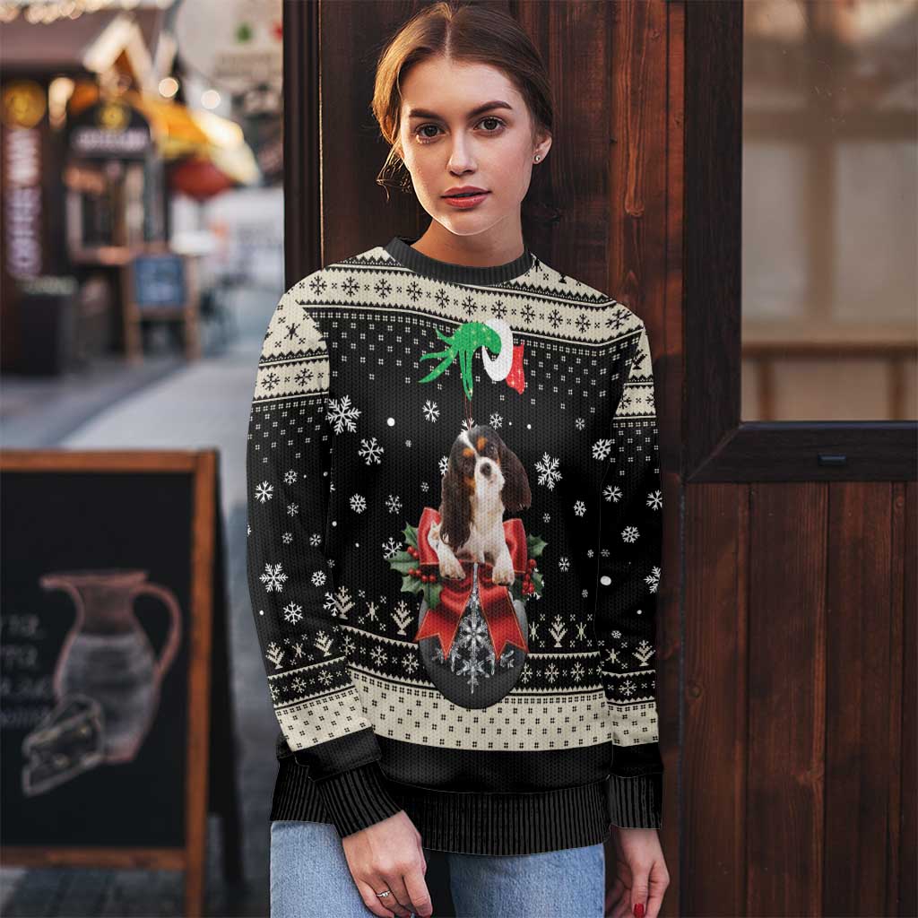 Cavalier King Charles Spaniel Xmas Ball Ugly Christmas Sweater Christmas Dog Lovers - Wonder Print Shop