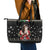Cavalier King Charles Spaniel Xmas Ball Leather Tote Bag Christmas Dog Lovers - Wonder Print Shop