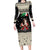 Cavalier King Charles Spaniel Xmas Ball Long Sleeve Bodycon Dress Christmas Dog Lovers - Wonder Print Shop