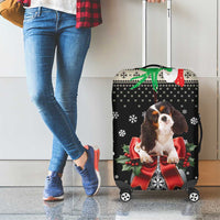 Cavalier King Charles Spaniel Xmas Ball Luggage Cover Christmas Dog Lovers - Wonder Print Shop