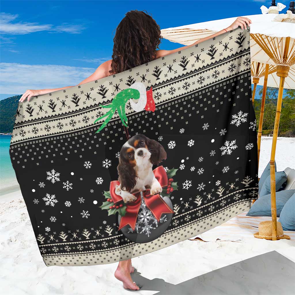 Cavalier King Charles Spaniel Xmas Ball Sarong Christmas Dog Lovers - Wonder Print Shop