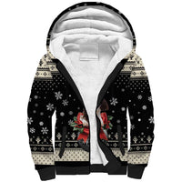 Cavalier King Charles Spaniel Xmas Ball Sherpa Hoodie Christmas Dog Lovers - Wonder Print Shop