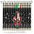 Cavalier King Charles Spaniel Xmas Ball Shower Curtain Christmas Dog Lovers