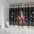 Cavalier King Charles Spaniel Xmas Ball Shower Curtain Christmas Dog Lovers