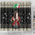 Cavalier King Charles Spaniel Xmas Ball Shower Curtain Christmas Dog Lovers