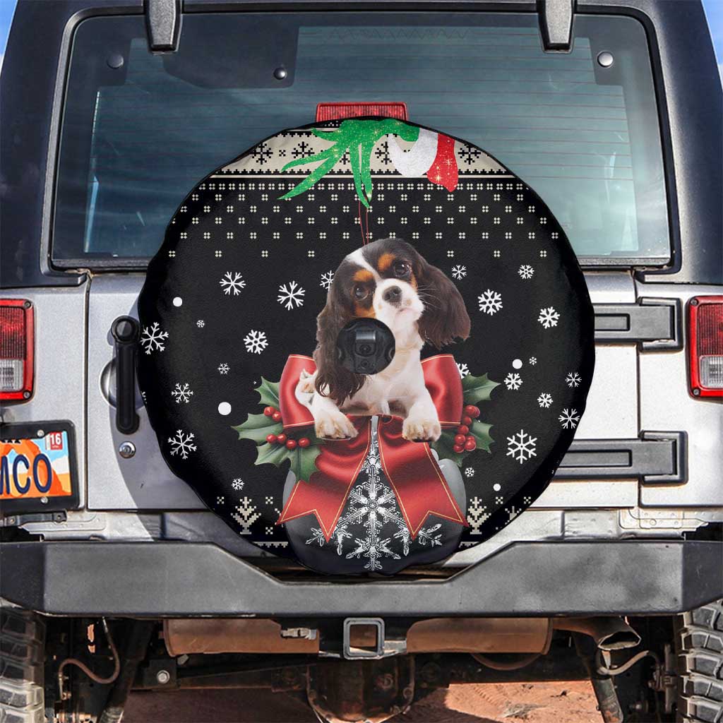 Cavalier King Charles Spaniel Xmas Ball Spare Tire Cover Christmas Dog Lovers - Wonder Print Shop