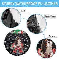 Cavalier King Charles Spaniel Xmas Ball Spare Tire Cover Christmas Dog Lovers - Wonder Print Shop