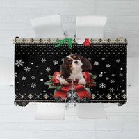 Cavalier King Charles Spaniel Xmas Ball Tablecloth Christmas Dog Lovers - Wonder Print Shop