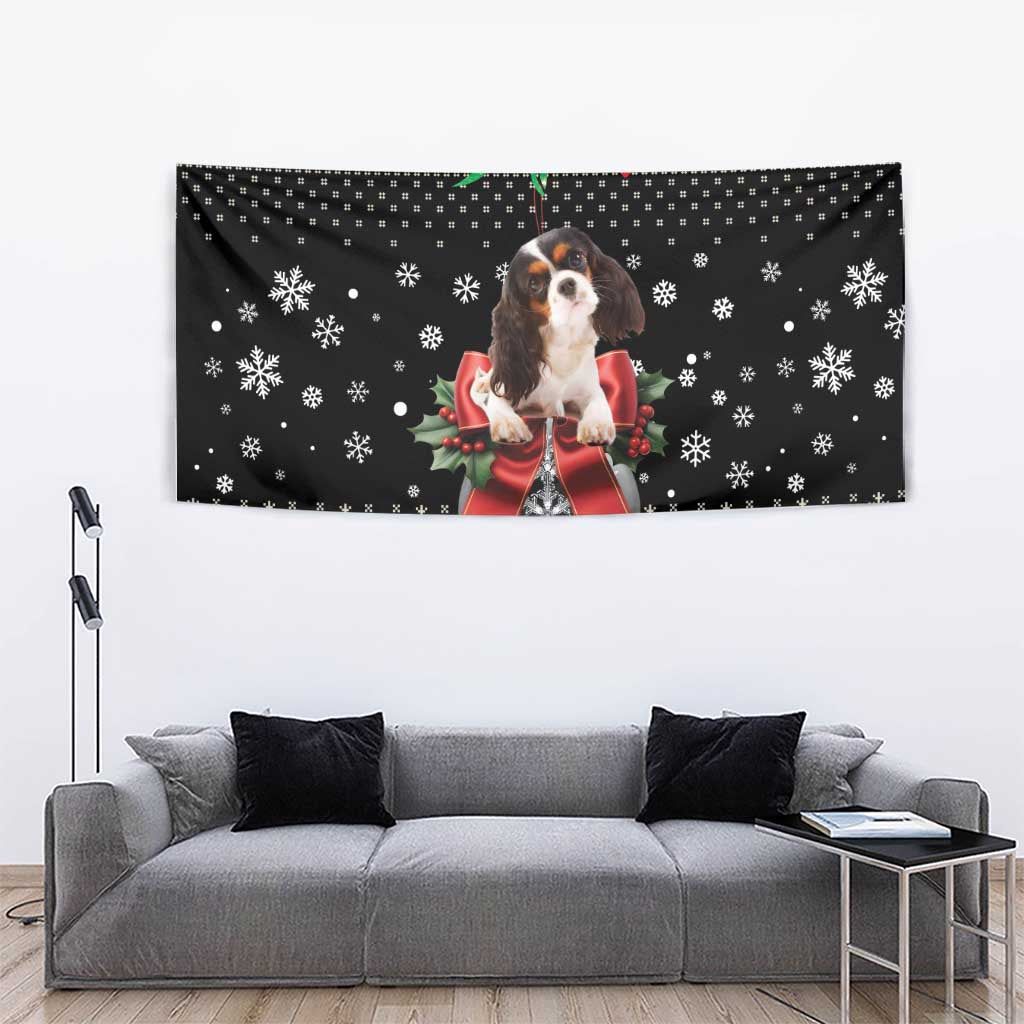 Cavalier King Charles Spaniel Xmas Ball Tapestry Christmas Dog Lovers - Wonder Print Shop