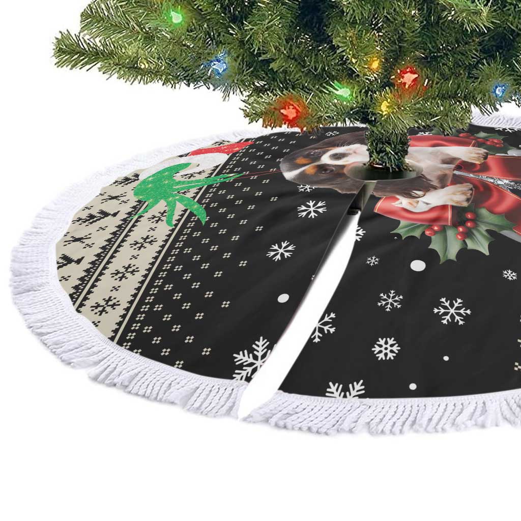 Cavalier King Charles Spaniel Xmas Ball Tree Skirt Christmas Dog Lovers - Wonder Print Shop