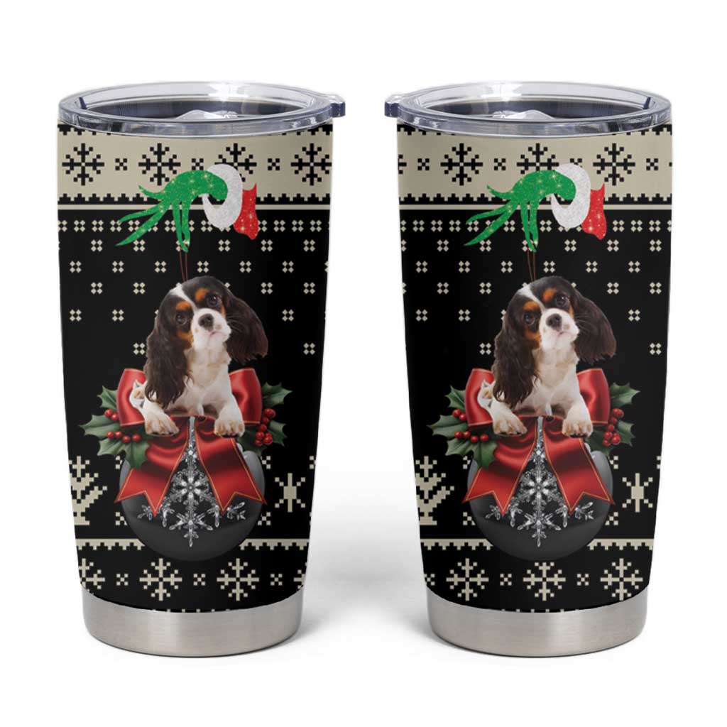 Cavalier King Charles Spaniel Xmas Ball Tumbler Cup Christmas Dog Lovers - Wonder Print Shop