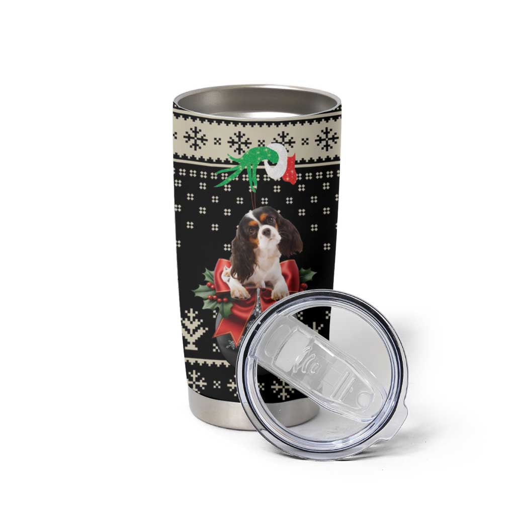 Cavalier King Charles Spaniel Xmas Ball Tumbler Cup Christmas Dog Lovers - Wonder Print Shop
