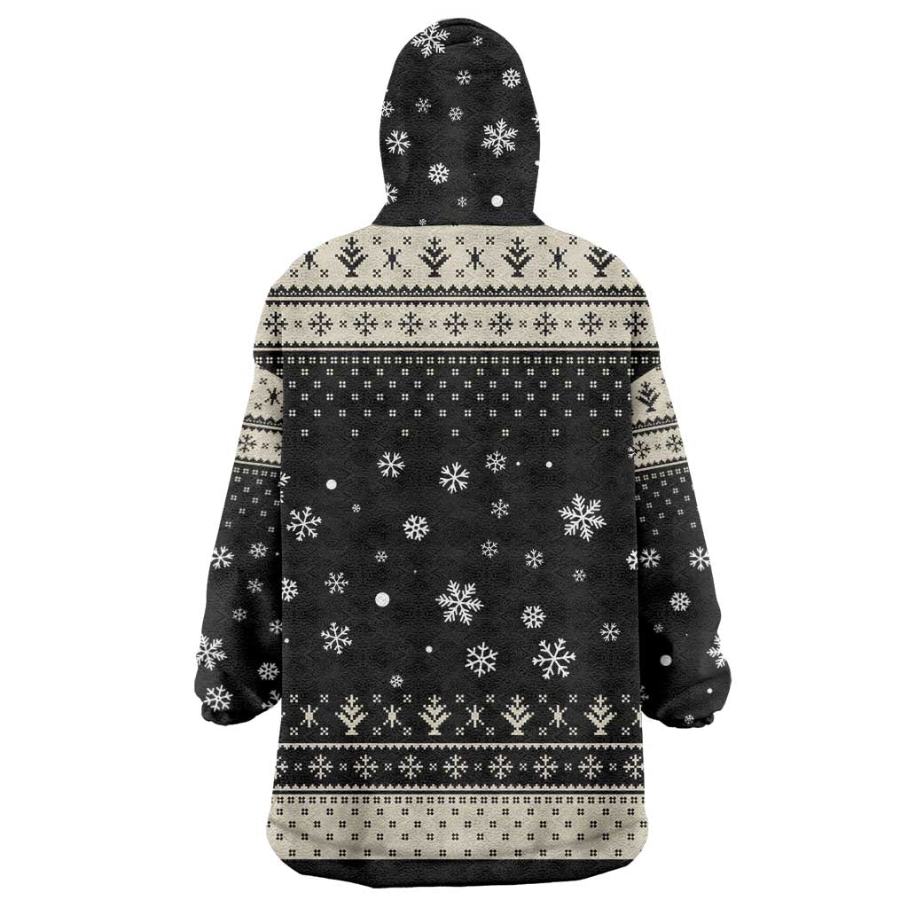 Cavalier King Charles Spaniel Xmas Ball Wearable Blanket Hoodie Christmas Dog Lovers - Wonder Print Shop