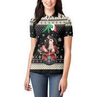 Cavalier King Charles Spaniel Xmas Ball Women Polo Shirt Christmas Dog Lovers - Wonder Print Shop