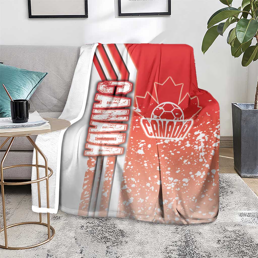 Canada Football Blanket Canucks Soccer - Road To Champion