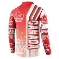 Canada Football Button Sweatshirt Canucks Soccer - Road To Champion