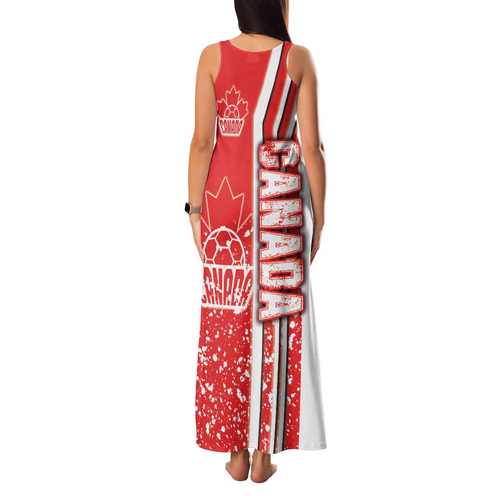 Canada Football Family Matching Tank Maxi Dress and Hawaiian Shirt Canucks Soccer - Road To Champion